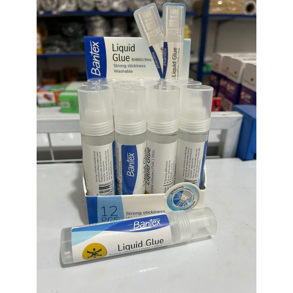 

BANTEX LIQUID GLUE STRONG ADHESION PVAL 30ML BH8602