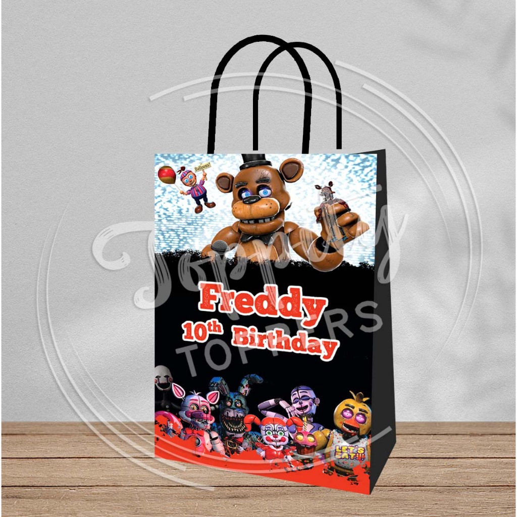 

Paperbag tas goodie bag Five Nights at Freddy's