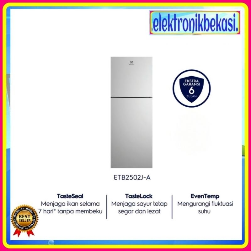 KULKAS ELECTROLUX  ETB 2502 J A / KULKAS ELECTROLUX 2 PINTU  ETB 2502 / ELECTROLUX ETB-2502JA