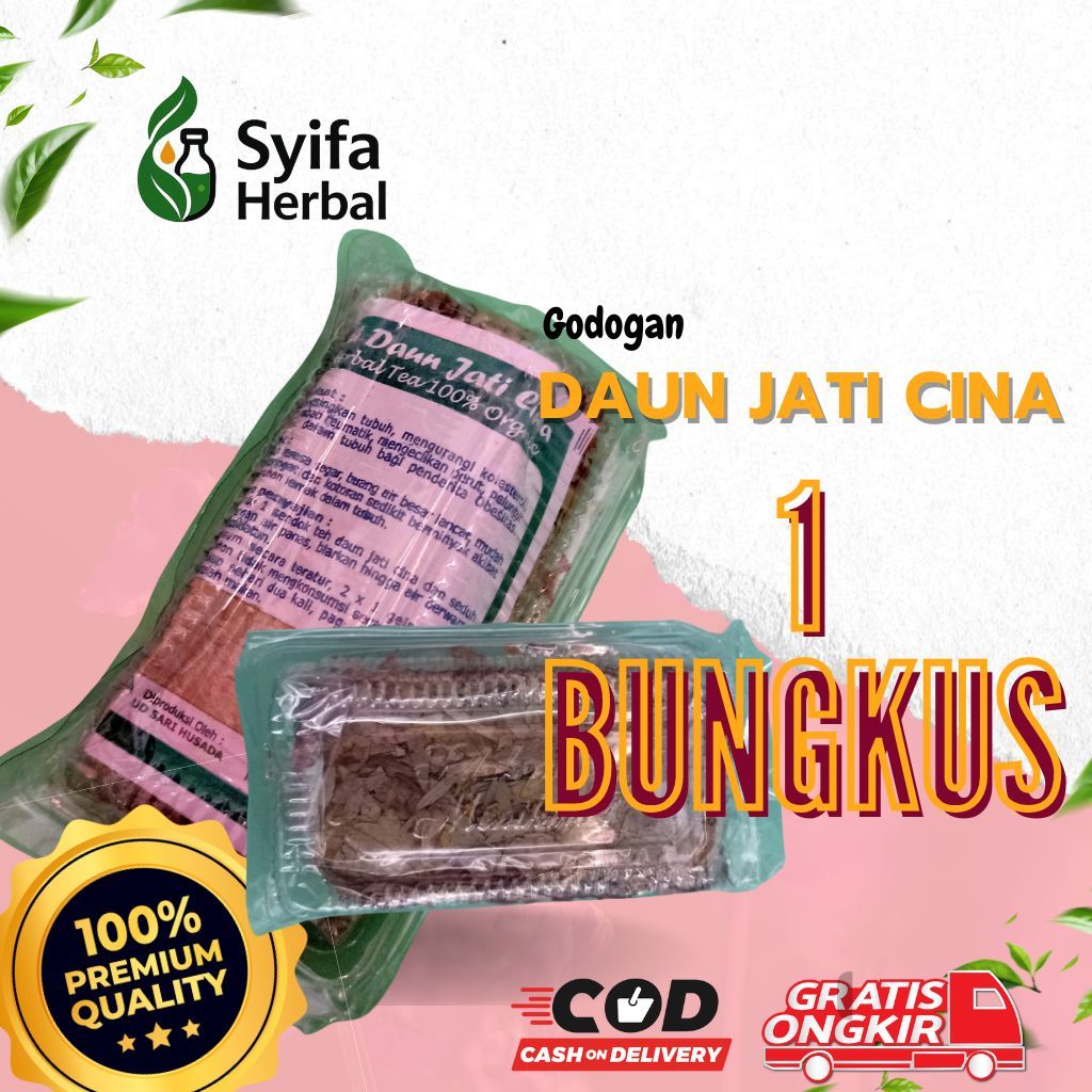 

Teh daun Jati Cina Detoksifikasi Cina Original 100% Asli Alami Herbal Teh Jati Cina Teh Diet