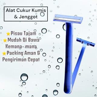 ALAT CUKUR KUMIS / ALAT CUKUR JENGGOT 2 MATA PISAU / PISAU CUKUR KUMIS / PENCUKUR KUMIS,.