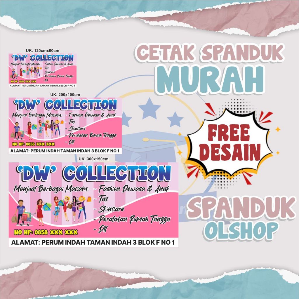 SPANDUK OLSHOP | BANNER OLSHOP