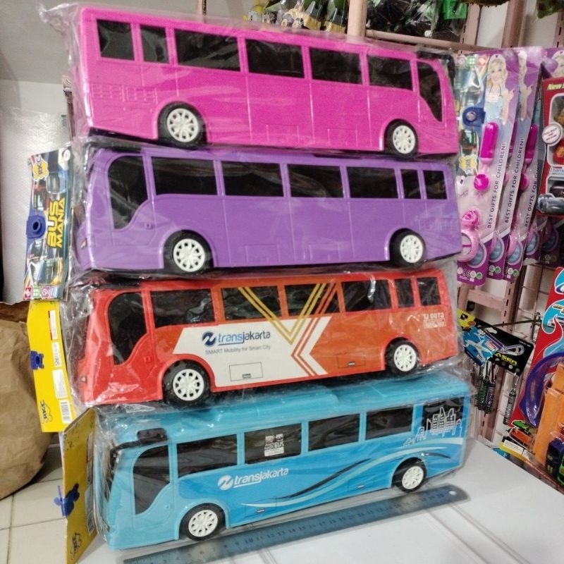 Bis Rkc Bus Mania Bus Transjakarta Bus Toys Mobil I Love Jakarta - Rkc