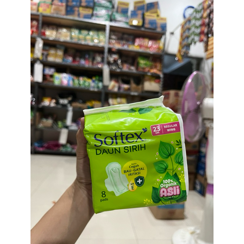 Softex daun sirih wings 23 cm isi 8