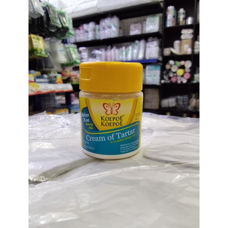 

Koepoe Cream Of Tartar 43G