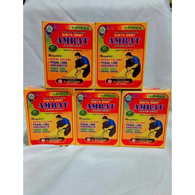 

AMRAT serbuk bubuk jamu