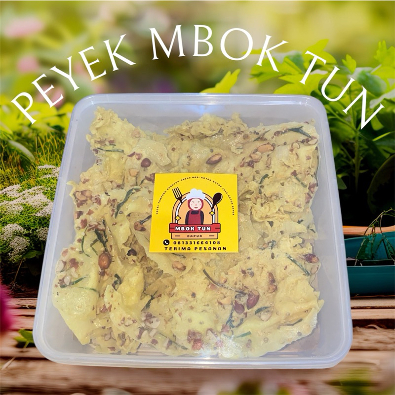 

PEYEK MBOK TUN | Rempeyek Semua Varian | KEMASAN TOPLES 2000ml200gr | PEYEK KACANG | PEYEK TERI | PEYEK UDANG REBON