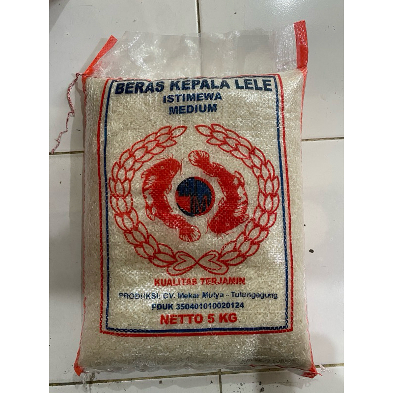 

BERAS 5KG CAP KEPALA LELE SUPER