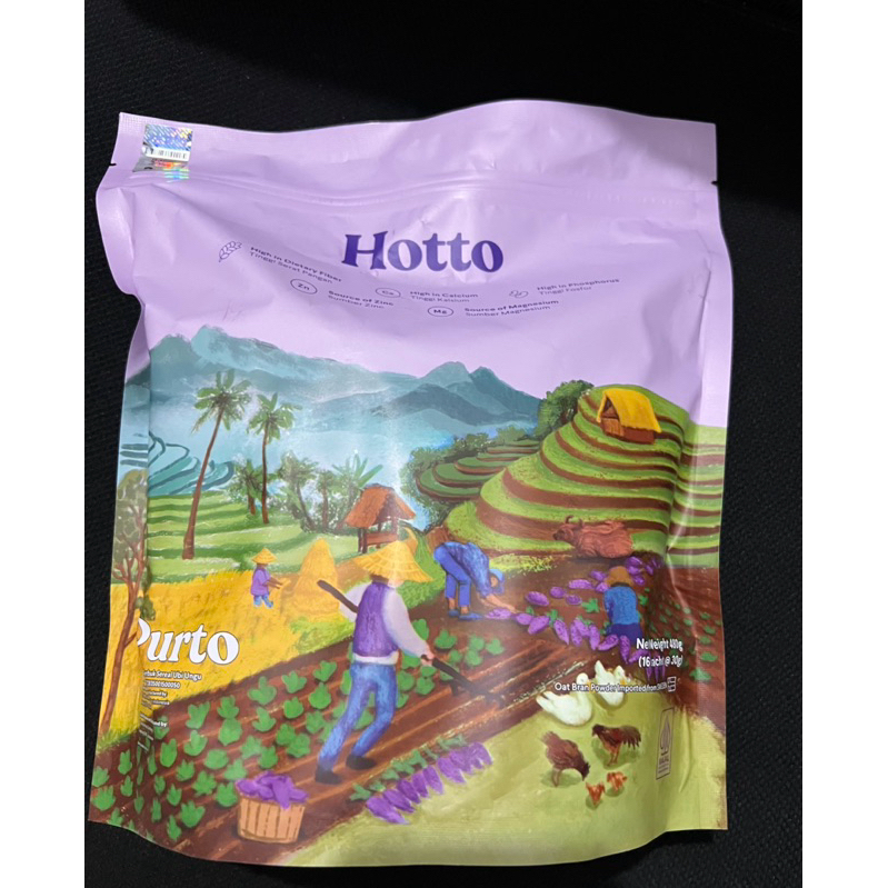 

HOTTO PURTO Original 480gr (16 sachet)