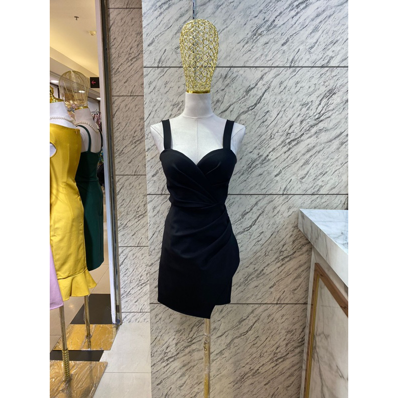 DRESSMINI VB SIMETRIS TALI TEBAL/ DRESS MINI VB IMPORT /SEXYDRESS