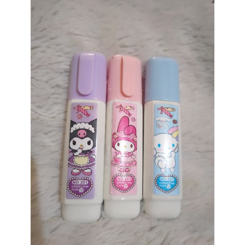 

tipe x atau correction tape sanrio