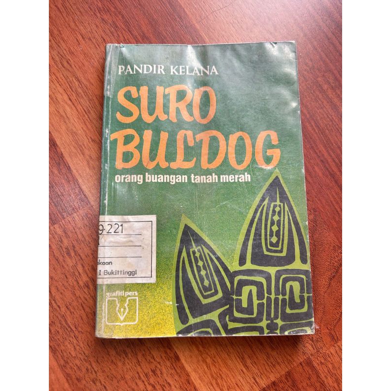 Buku SURO BULDOG Oleh PANDIR KELANA