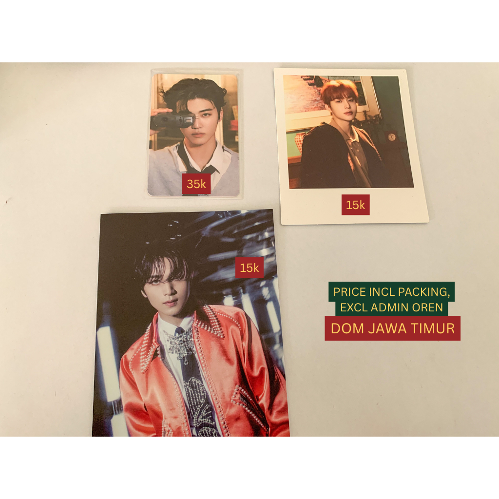 

POSTCARD HAECHAN POLA JUNGWOO PC PHOTOCARD JAEMIN NCT