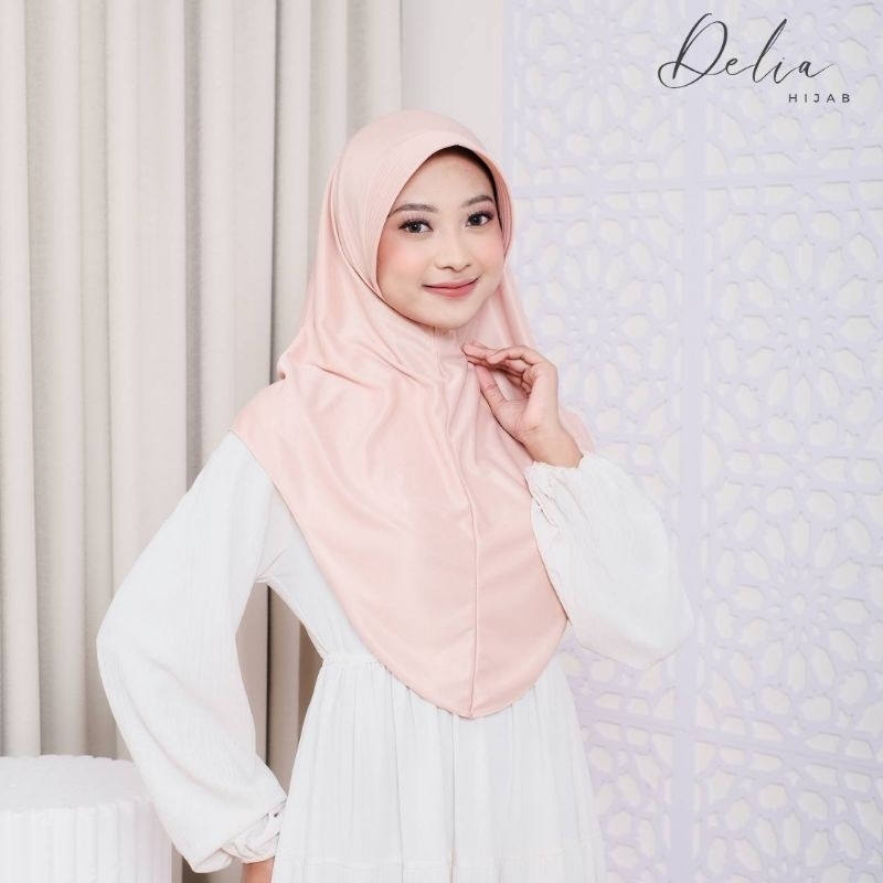 Hijab Bergo Oval Moira Pet Tebal Jersey Premium Super | Hijab Bergo Pet Tebal Ukuran M Instan Jersey
