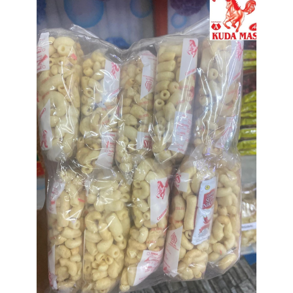 

MAKARONI PIPA RASA ORIGINAL (Free Sambal) 1 PACK ISI (10 Pcs) PRODUK ASLI UD. KUDA MASS A