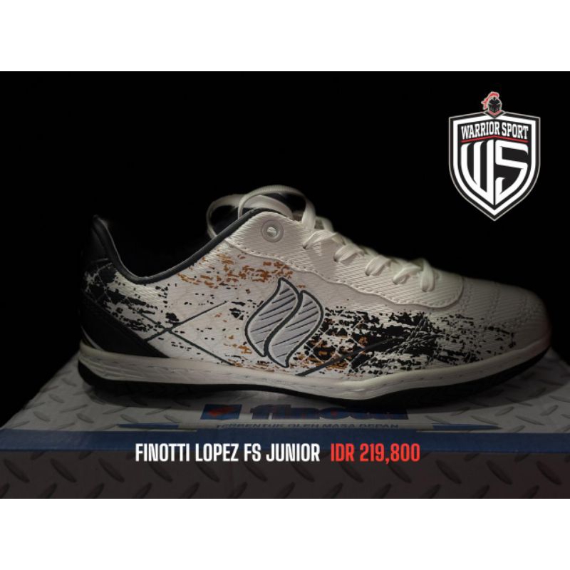 SEPATU SEPAK FUTSAL FINOTTI LOPEZ FS JUNIOR ANAK-ANAK ORIGINAL FINOTTI