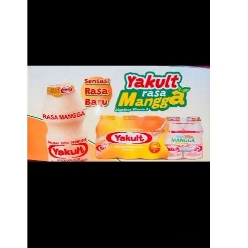 

Yakult Mangga / Manggo 1 pek 5 botol