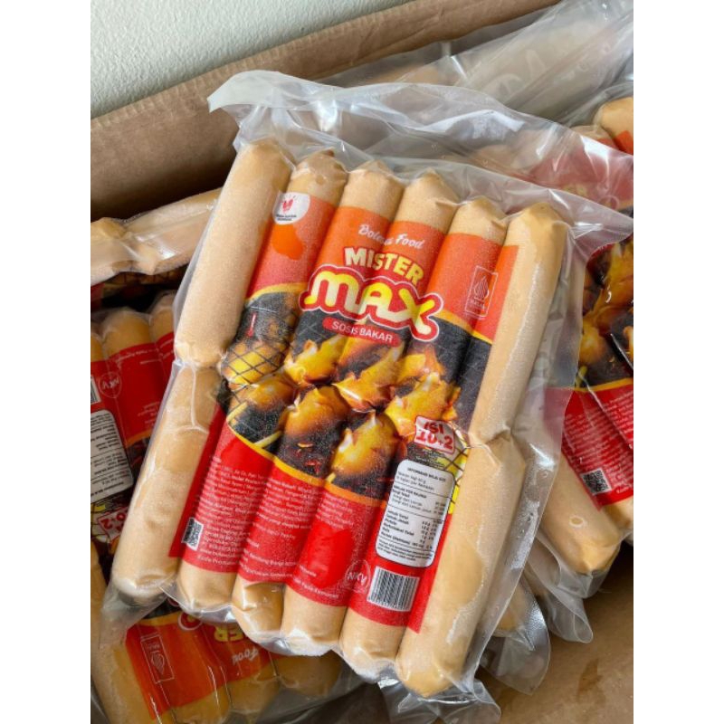 

Mister Max Sosis Bakar Isi 12Pcs 500gram | Sosis sapi Mister Max