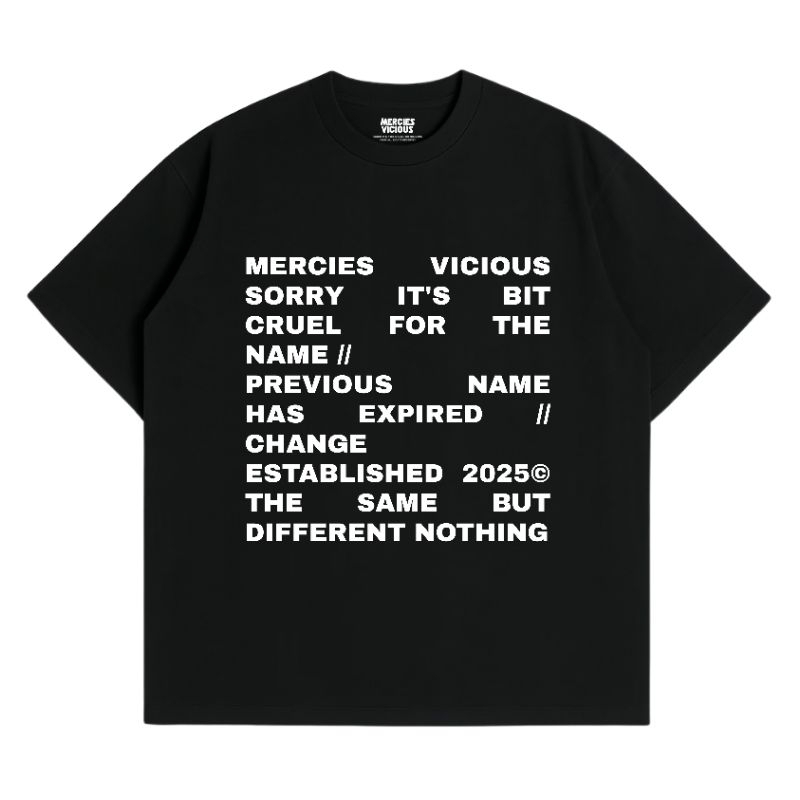 MERCI NARRATIVE GRAPHIC TEE