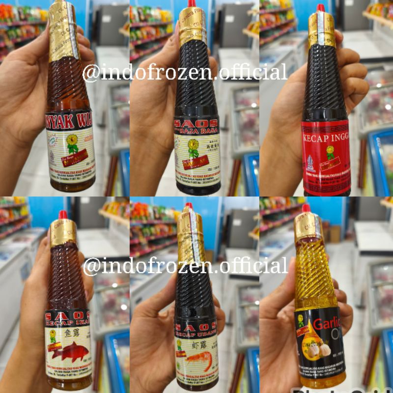 

Minyak Wijen/ kecap inggris/ kecap ikan/ kecap udang/ minyak bawang putih/ raja rasa