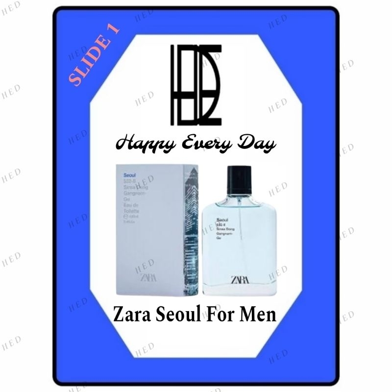 Parfum Refill Zara Seoul For Men