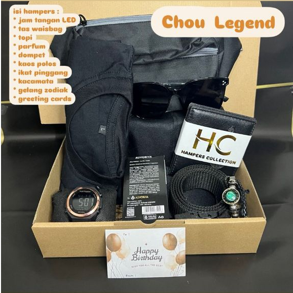 Hampers Cowok/Kado Ulang Tahun Cowok/Kado Cowok/Gift Box Cowok