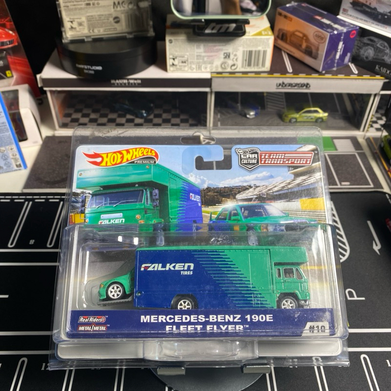 Hot Wheels Falken Tires Mercedes-Benz 190E Fleet Flyer