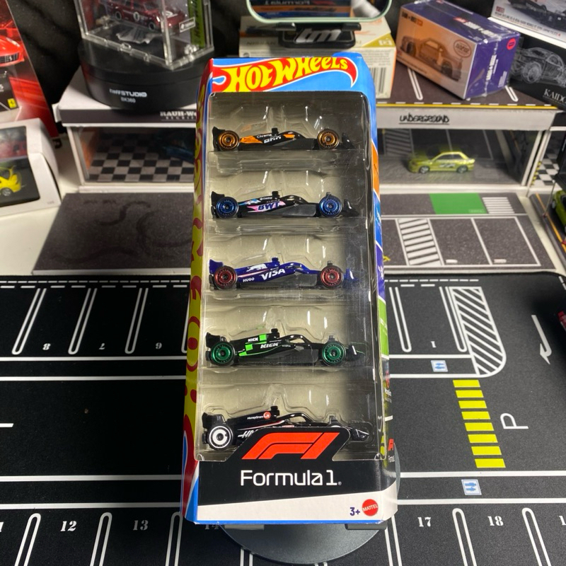 Hot Wheels Formula1 (F1) 5 Pack