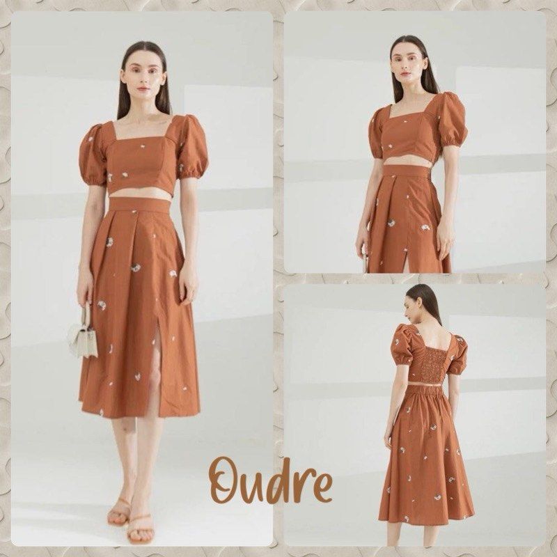 Preloved Oudre Ansim Set in Brick Size S