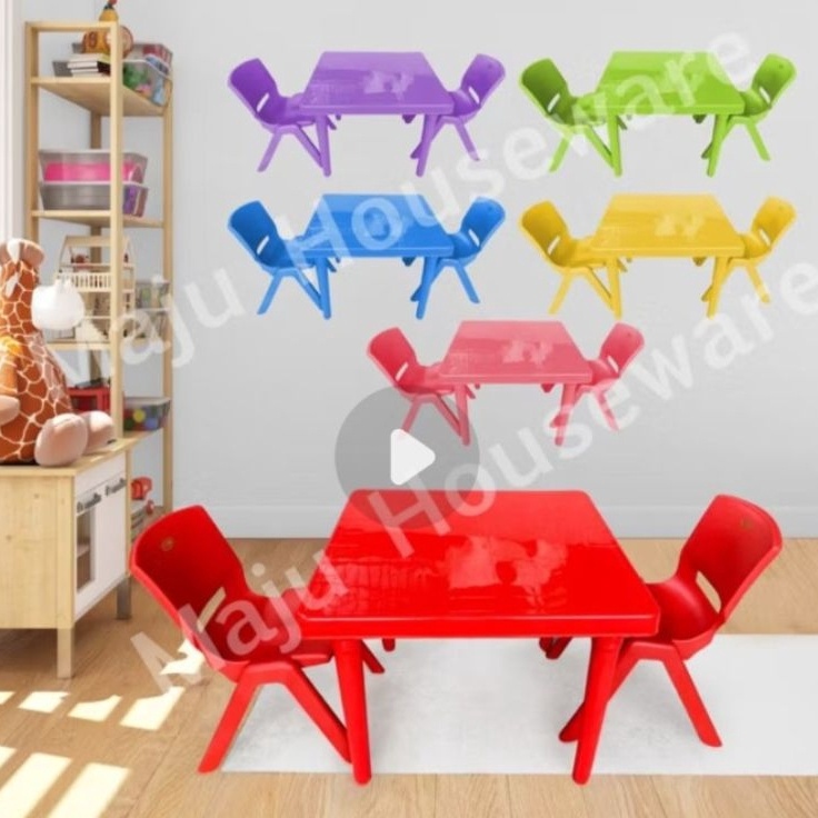 MEJA KURSI ANAK PAKET  MEJA  KURSI ANAK PAUD  MEJA BELAJAR ANAK