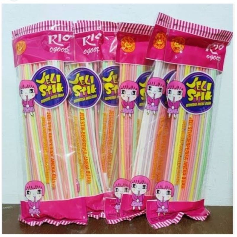 

MURAH Permen Jelly bentuk Stik Jumbo aneka rasa buah ( 1 Bungkus isi 50pcs )
