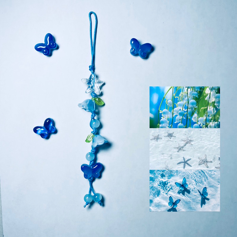 YN- Strap Phone Tulip | Gantungan  Kunci | Strap Phone | Korean Style