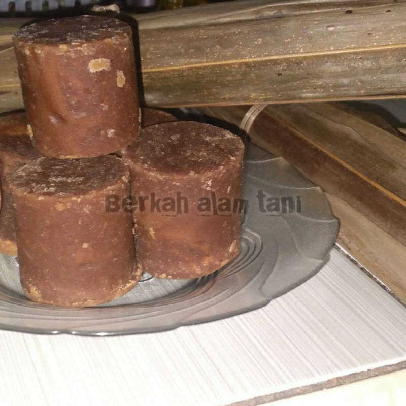 

Gula Merah Aren Asli, 100% Alami Dari Nira Pohon Aren/Kawung, 1 bonjor -+ (800gr).