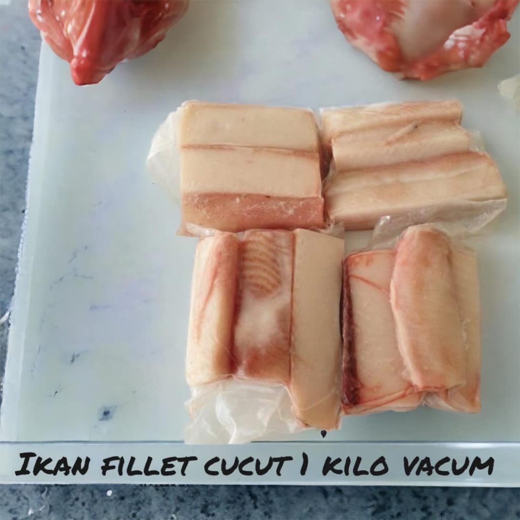 

Fillet ikan Cucut beku pengganti kakap fillet 1 kg