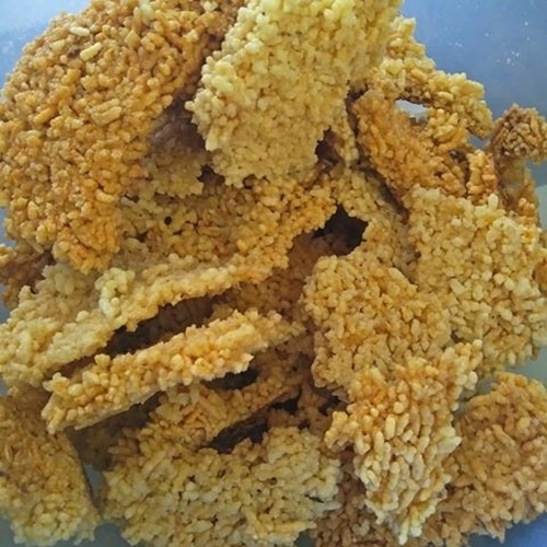 

Asli Intip Nasi (Kerak Nasi) Gurih Bukan Cetakan (Jual dengan Bungkusan dengan Berat ± 190gr))