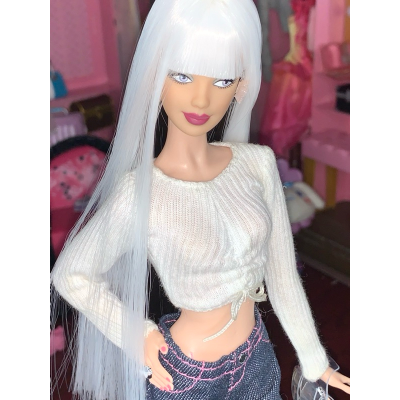 wig barbie reroot barbie rambut barbie kepala barbie inspired barbie top model hair look