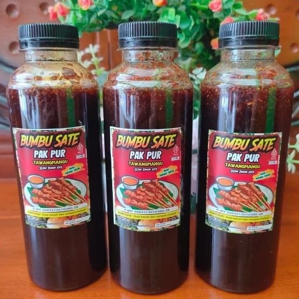 

BUMBU SATE PAK PUR TAWANGMANGU SOLO