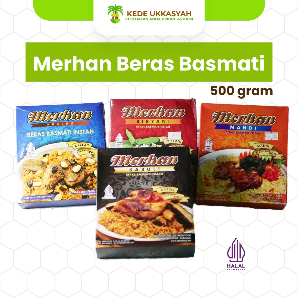 

Merhan Beras Basmati 500 gram – Premium Aromatic Rice
