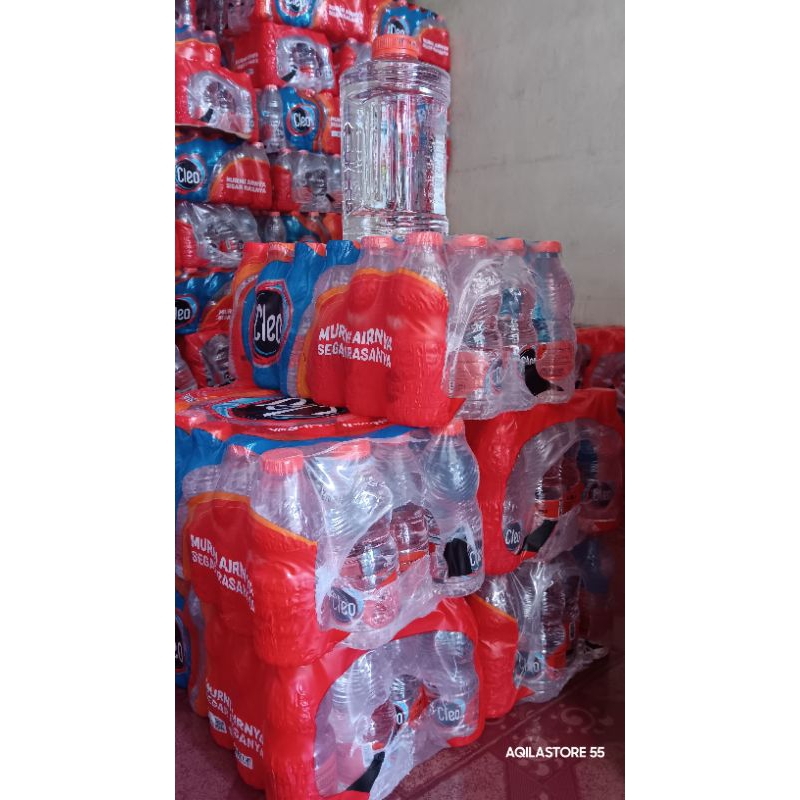 

Cleo botol mini paket 5 pack_120 botol