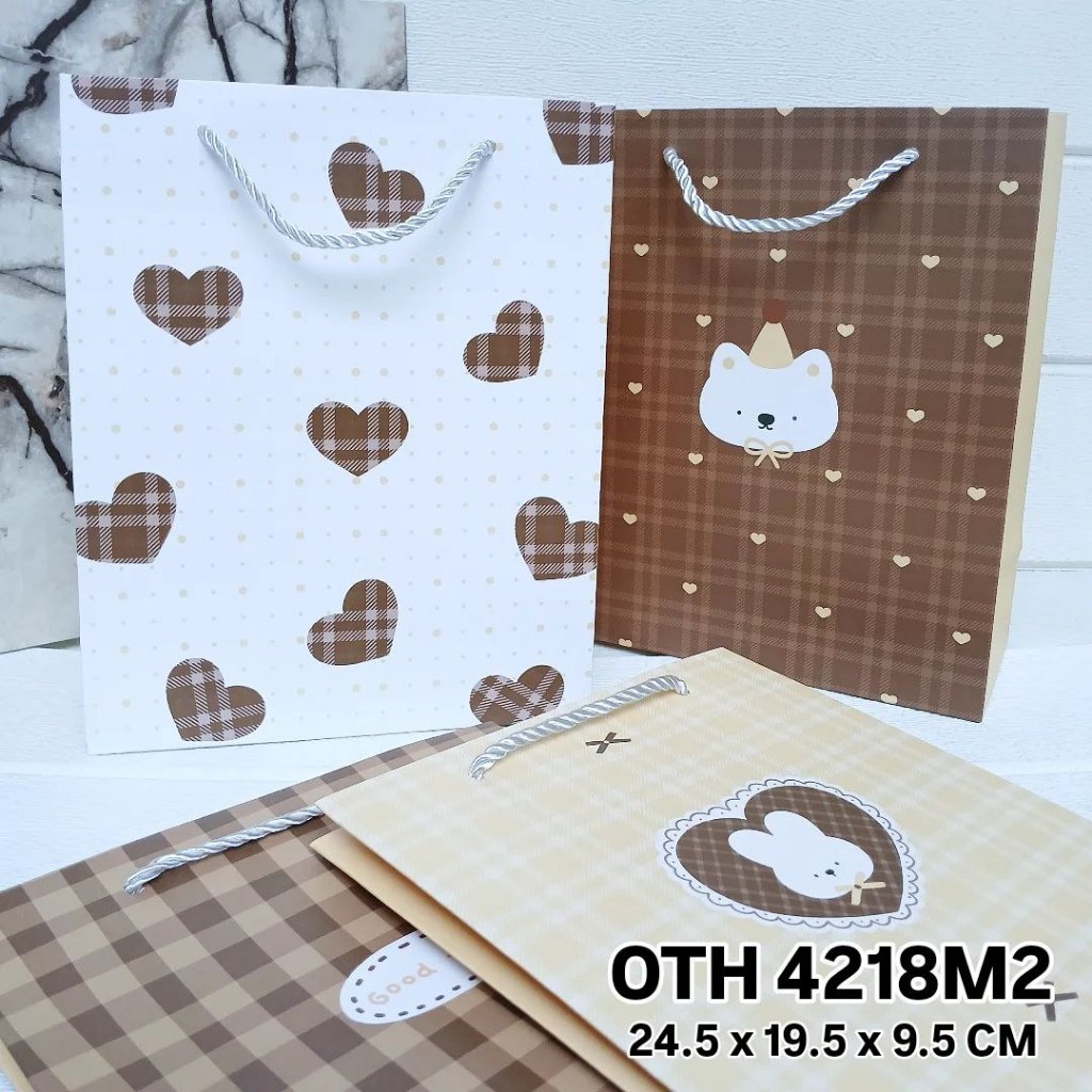 

OTH 4218M2 - ISI 12 PAPERBAG UK 25X19X9 MTF KTK LOVE
