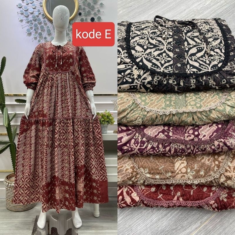 gamis aina bordir by salvina