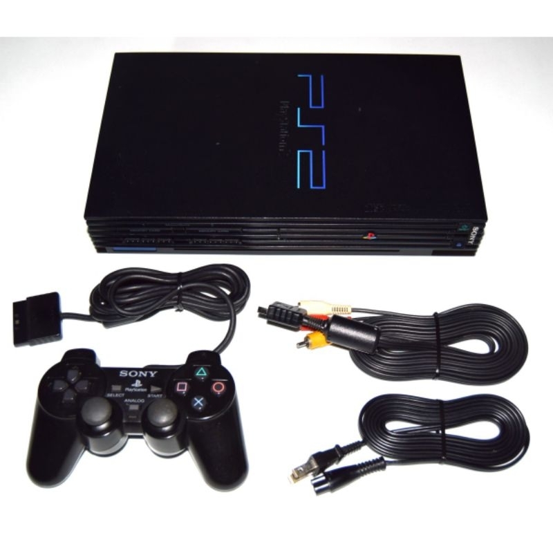 Playstation2 fd 16gb Second normal 30 game fullset kecuali dus Update Bola 2025 siap pakai