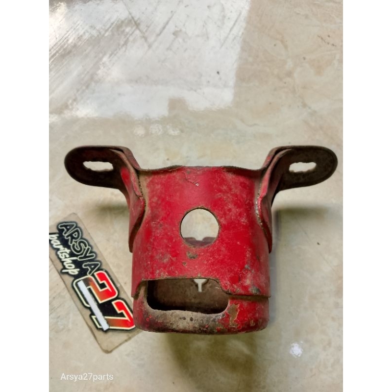 pangkon stang dudukan stang stir honda c70 original copotan motor