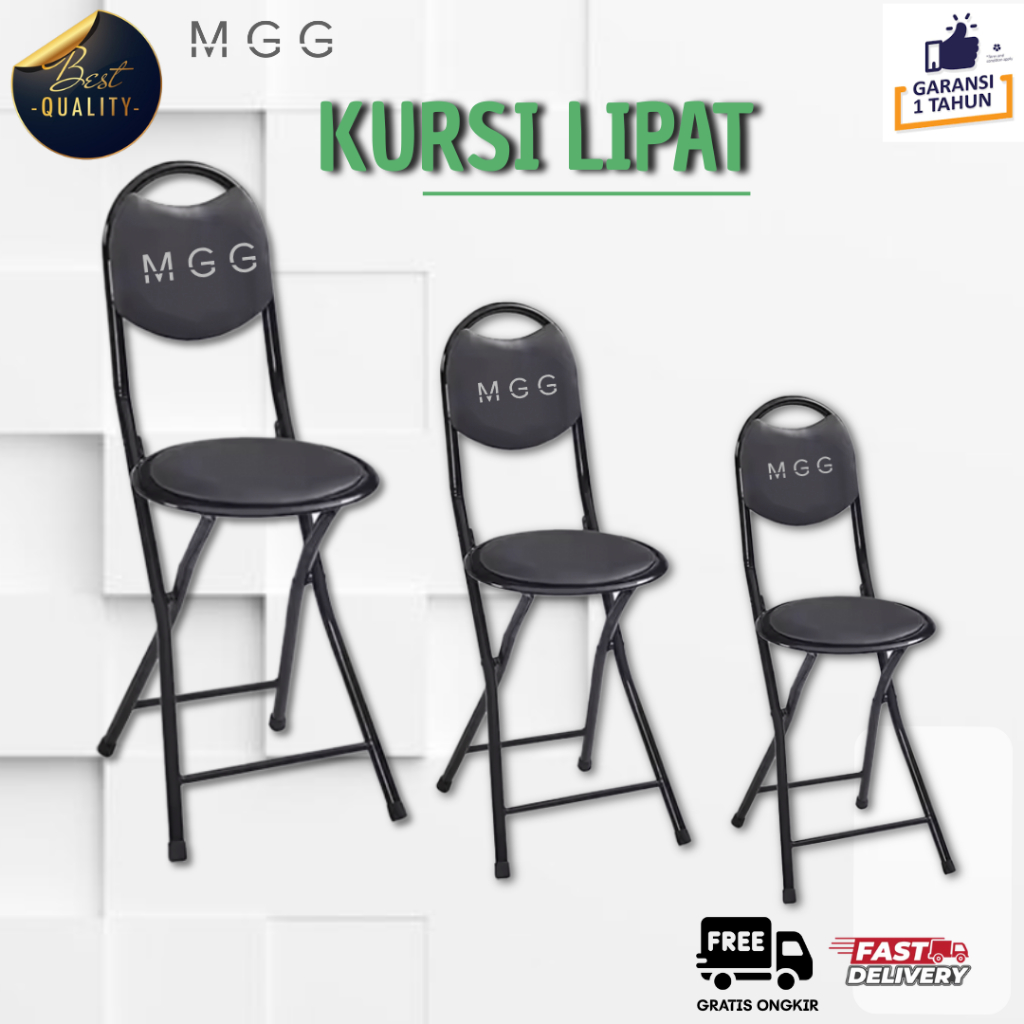 NEW MGG Kursi Lipat Foldable Chair Multifunction Chair House Furniture Tempat Duduk Lipat
