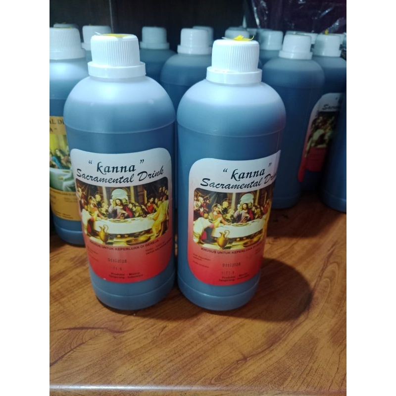 

Minuman Perjamuan Kudus Kanna 1 Liter