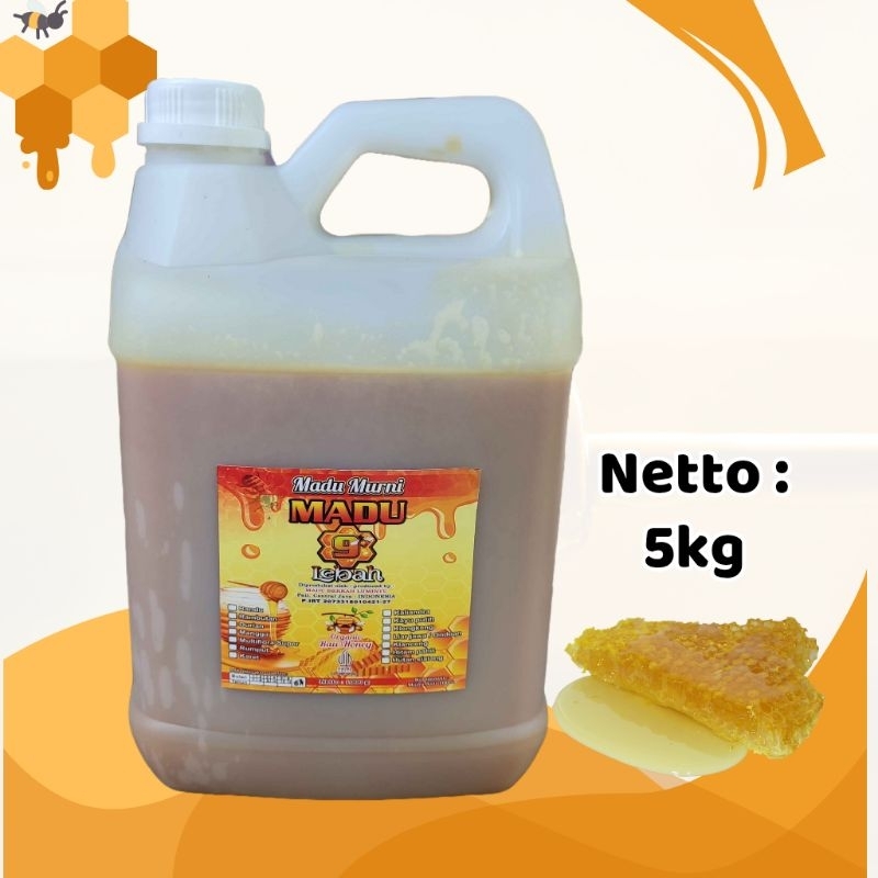 

Madu Asli Kaliandra 5kg Madu Murni 100% Original Full Nektar
