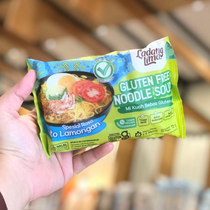 

Mie Gluten Free Ladang Lima - Rasa Soto Lamongan | Gluten Free Noodle Soup