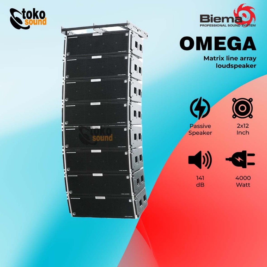 Biema Omega Series Matrix Line Array Speaker