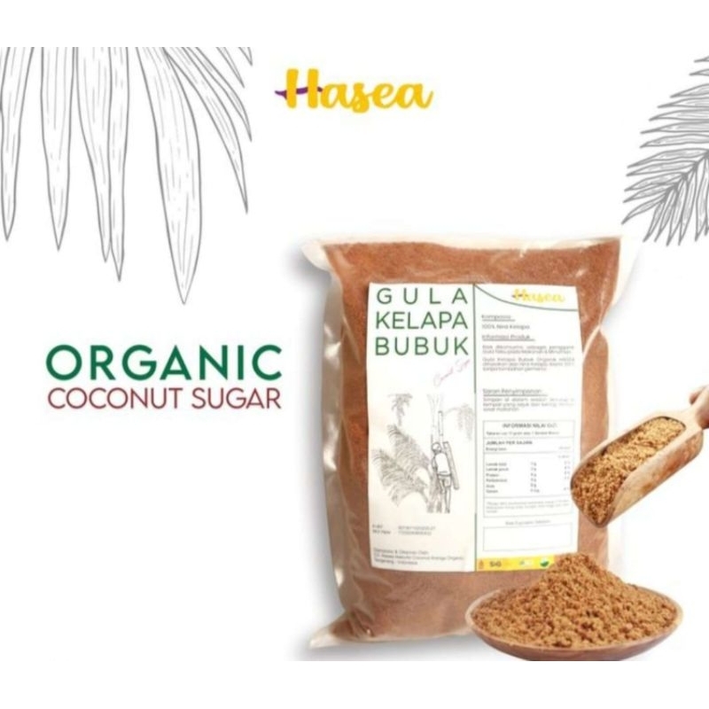 

Hasea Gula Kelapa Bubuk 1kg