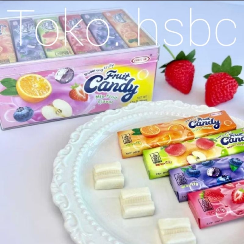

Fuit Candy Mix Fruit Flavor 1 box isi 30 pcs